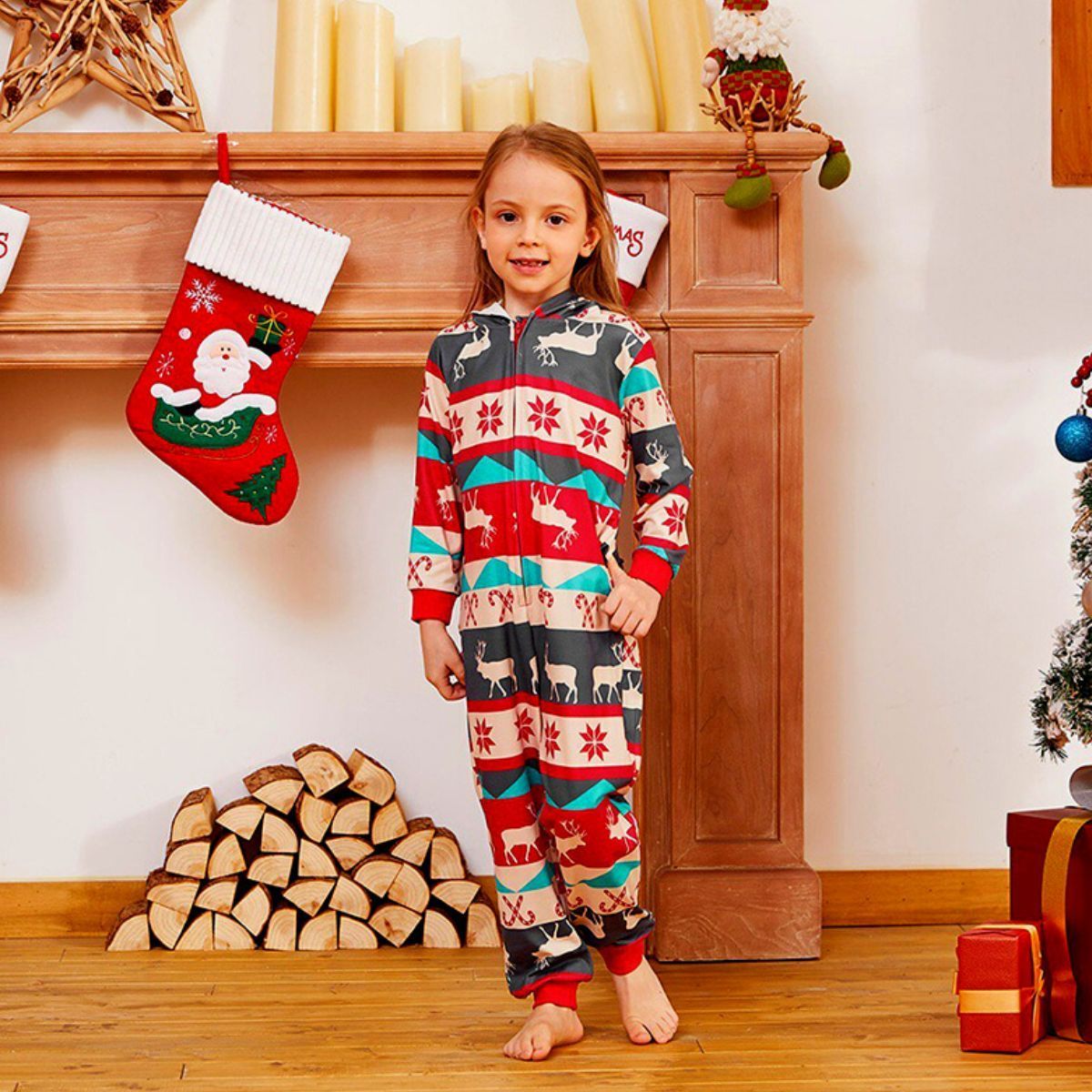 Pijamas Navidad Familia <br/> Multicolores