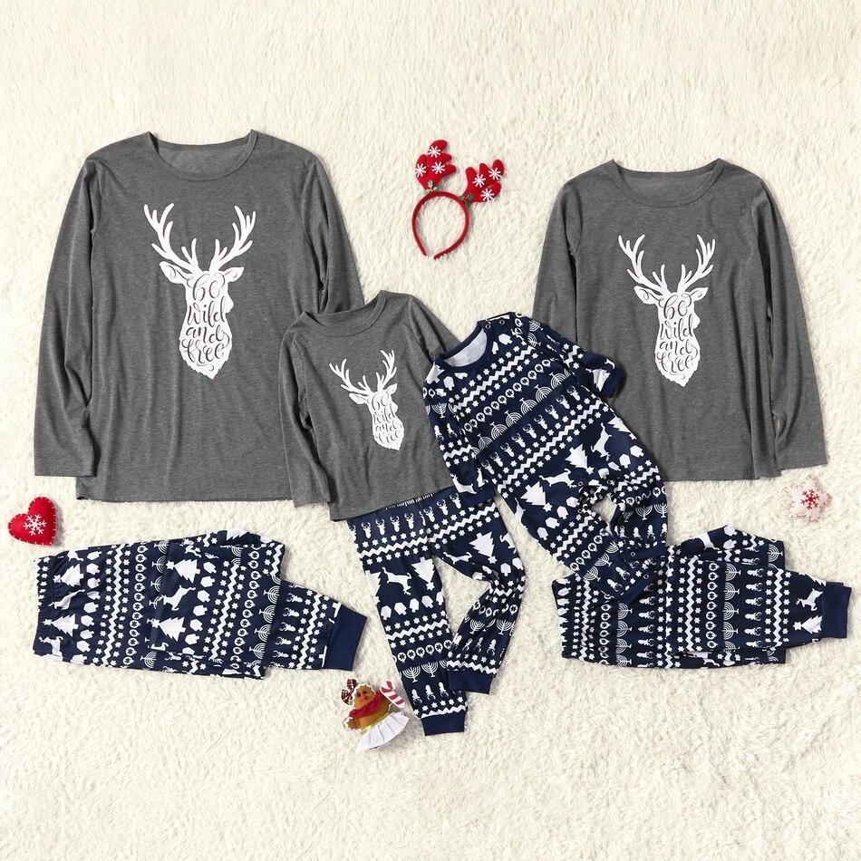 Pijamas Navidad Familia <br/> Elk Be Wild And Free