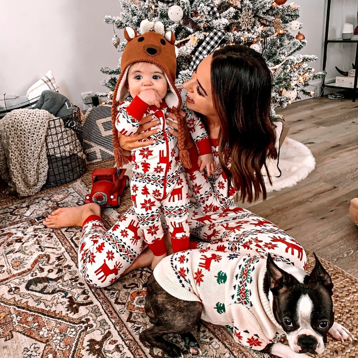 Pijamas Navidad Familia <br/> Adultos y Niños para Las Fiestas Familiares