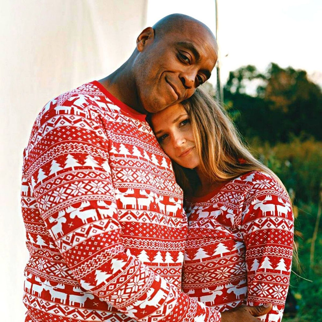 Pijamas Navideños Pijamas De Navidad Para Parejas Chile Pijamas